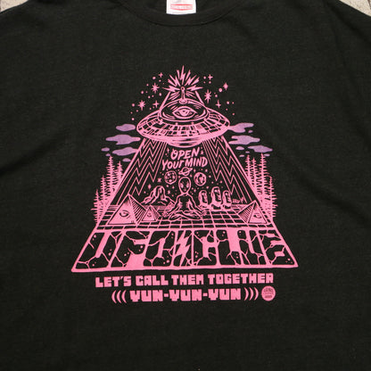 【HSH先行発売：10月中旬以降のお届け予定】GRINDLODGE x ND HEMP WIDE TEE UFO CLUB ver.5