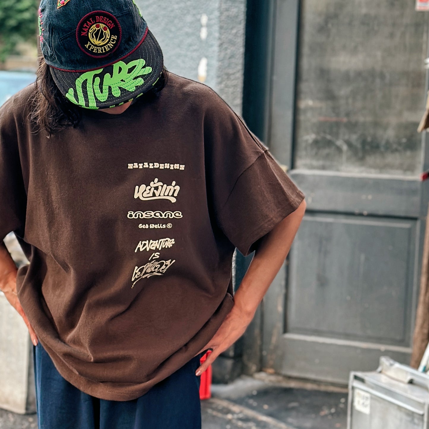yanggao × INSANE × NATAL DESIGN “TWISTED BEAR” TEE AIOT! ver.