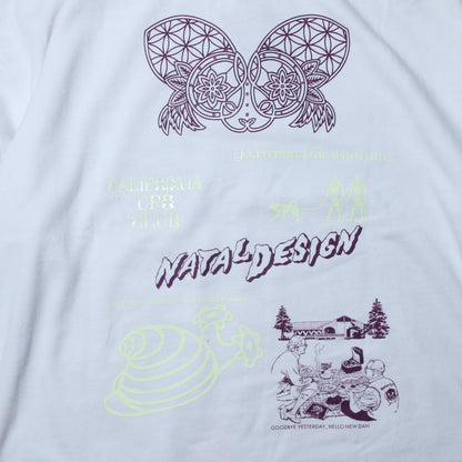 ROOM MATE MULTI PRINT L/S HEMP TEE