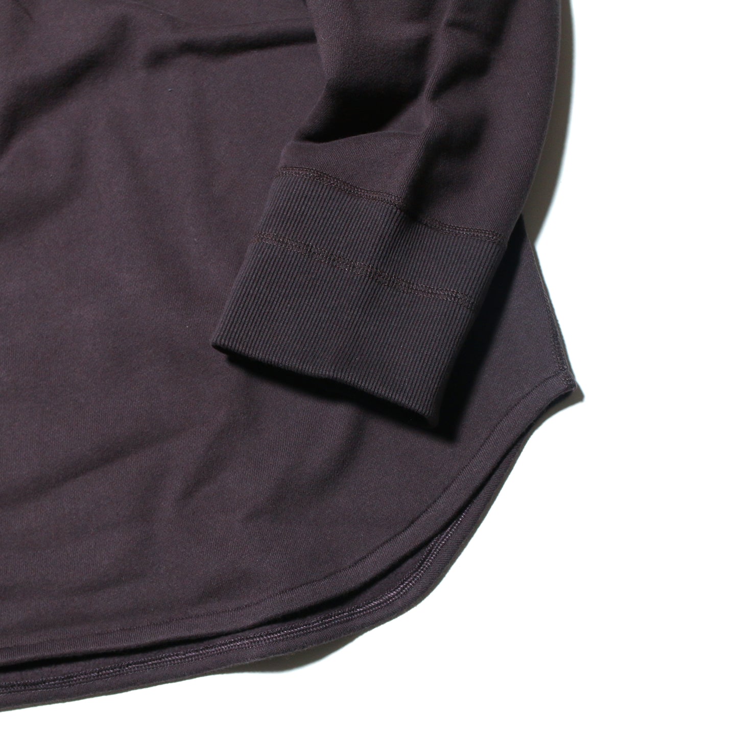 BRUSHED COTTON LONG SLEEVE HENLEY "LUCKY SWALLOW"