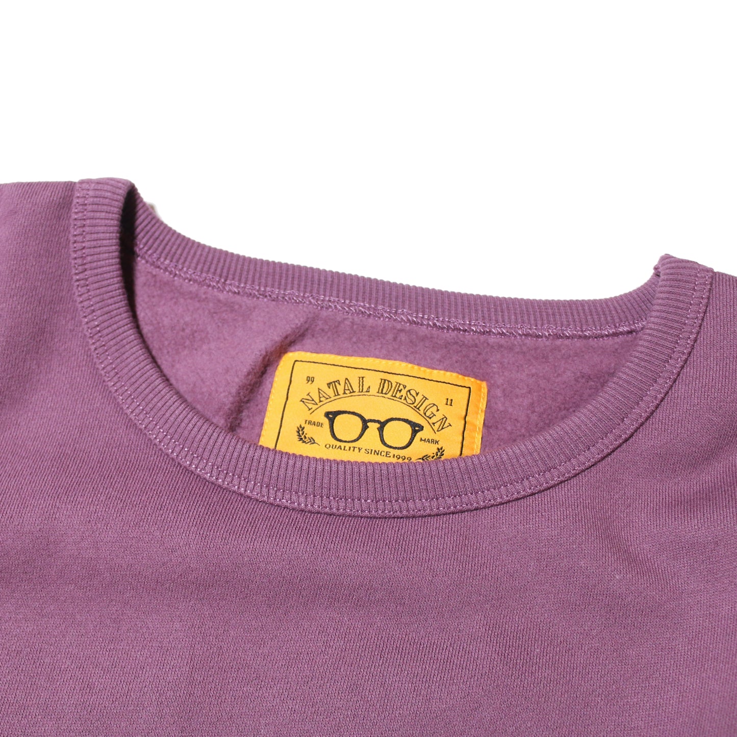 BRUSHED COTTON LONG SLEEVE CREW "Lil Guardian"