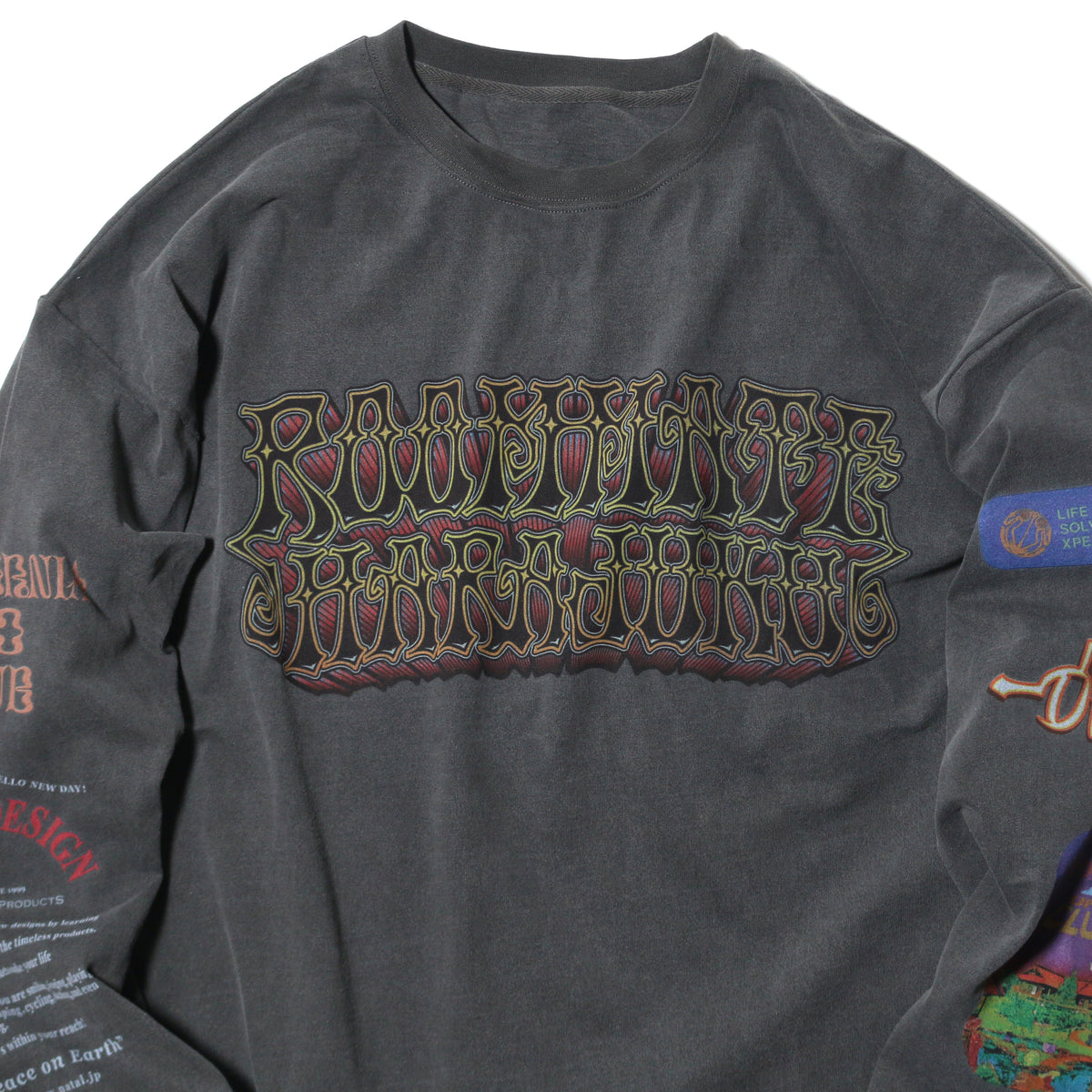 ROOM MATE MULTI PRINT L/S TEE LA