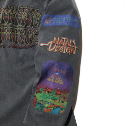 ROOM MATE MULTI PRINT L/S TEE LA