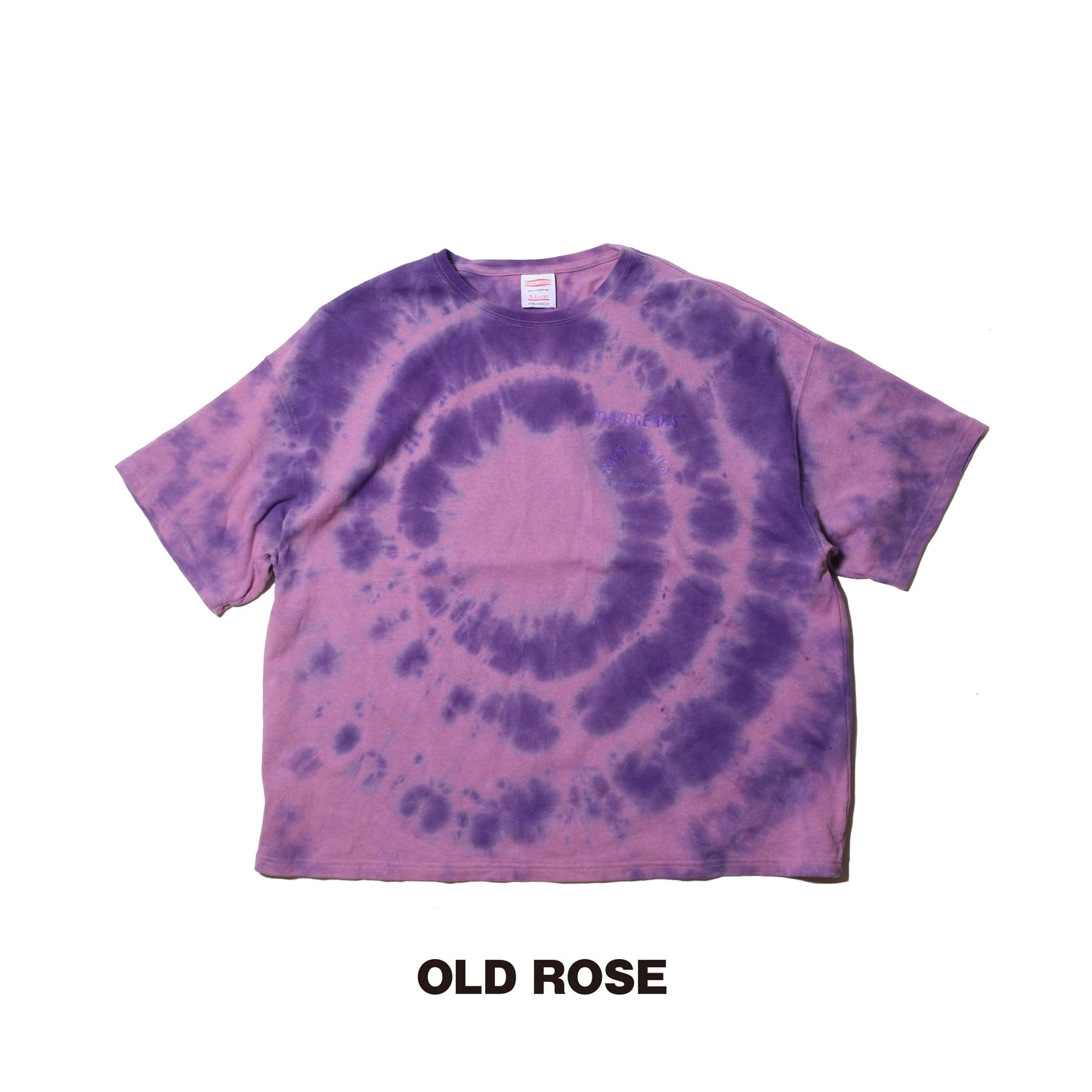 HEMP WIDE TEE PRINTED DAYBREAKS 2 D.Y.E ver.