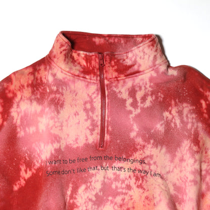 NATAL DESIGN × D.Y.E C.C.SWEAT HALF ZIP