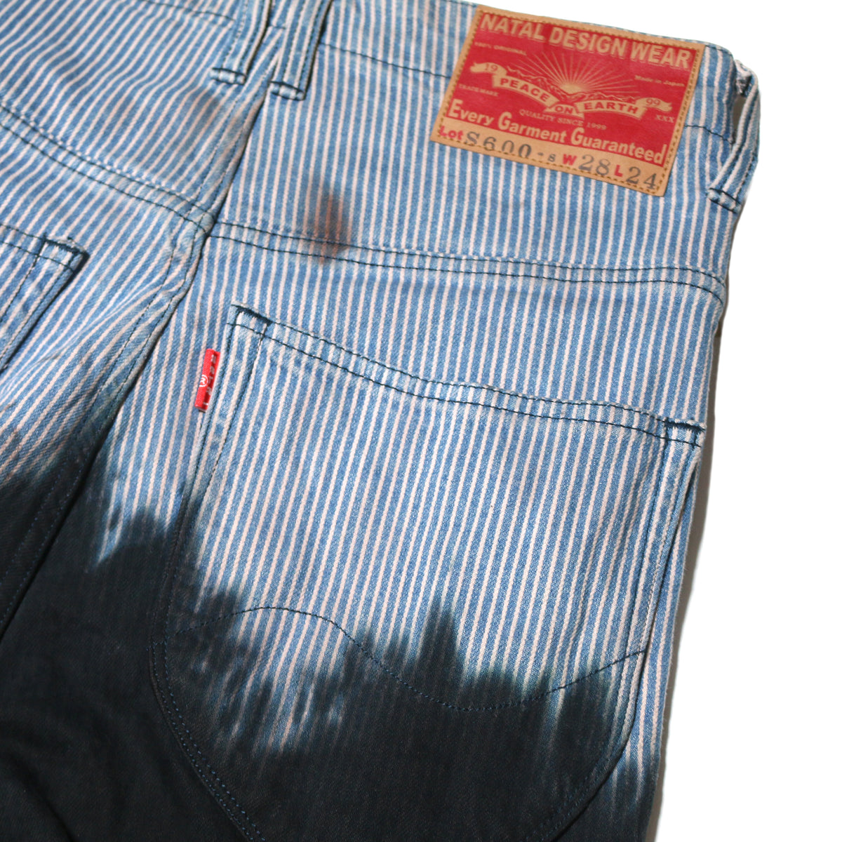 NATAL DESIGN × D.Y.E S600-s Sarouel Denim Stretch