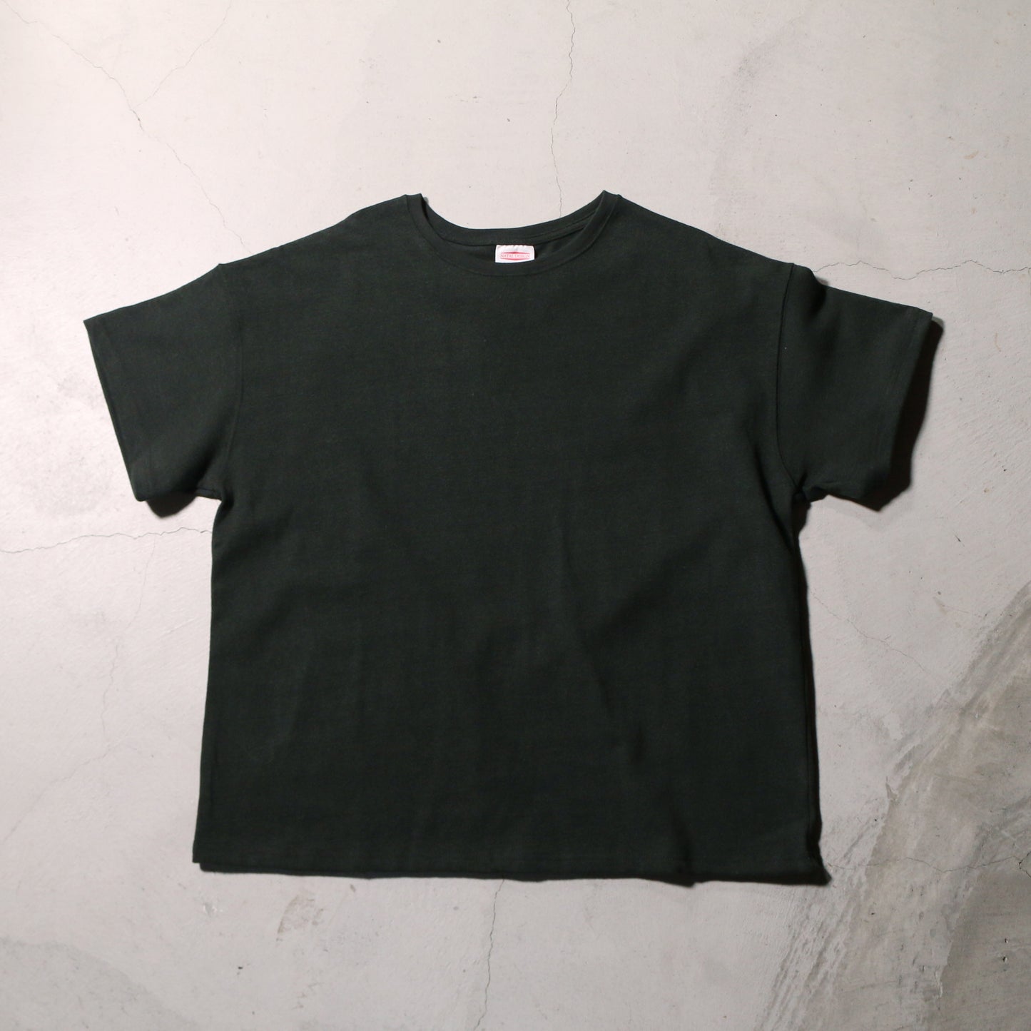 CREW NECK HEMP TEE HEAVY 6 "5 COLORS"