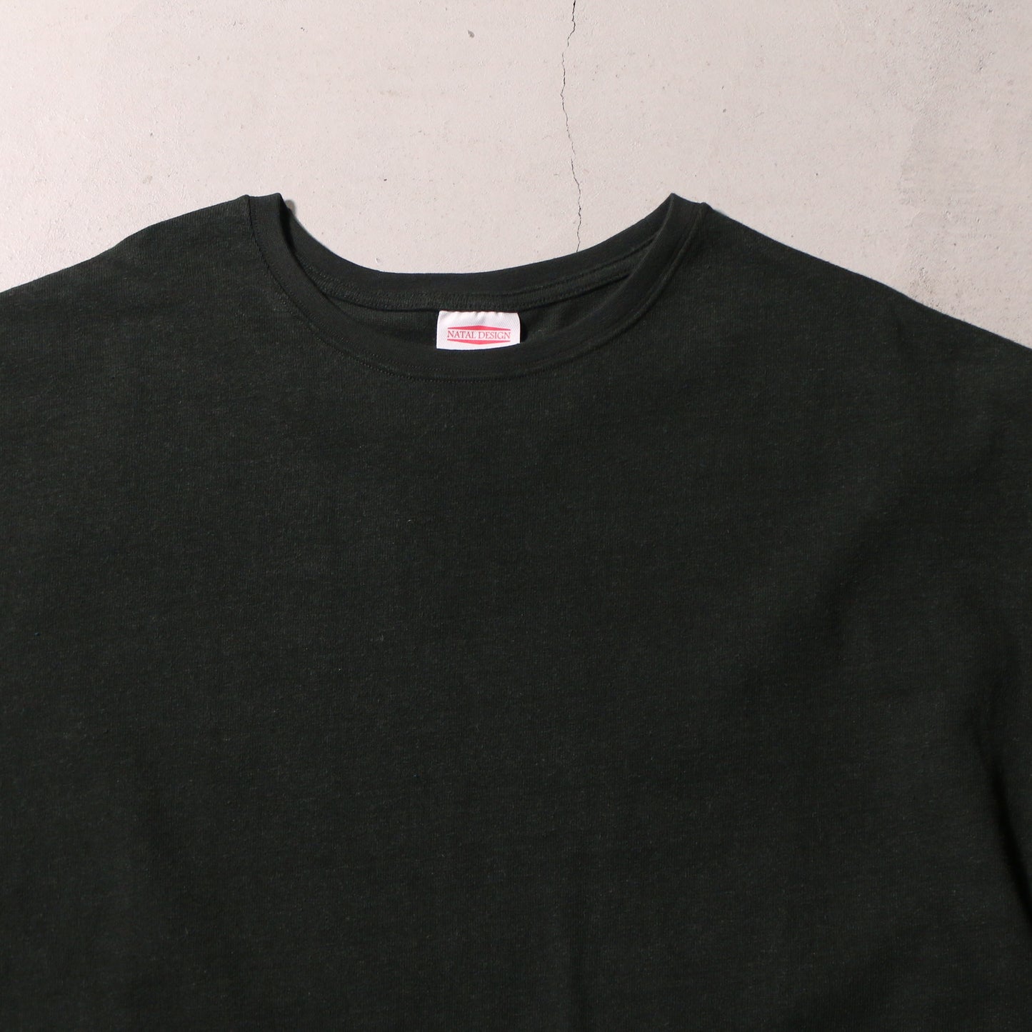 CREW NECK HEMP TEE HEAVY 6 "5 COLORS"
