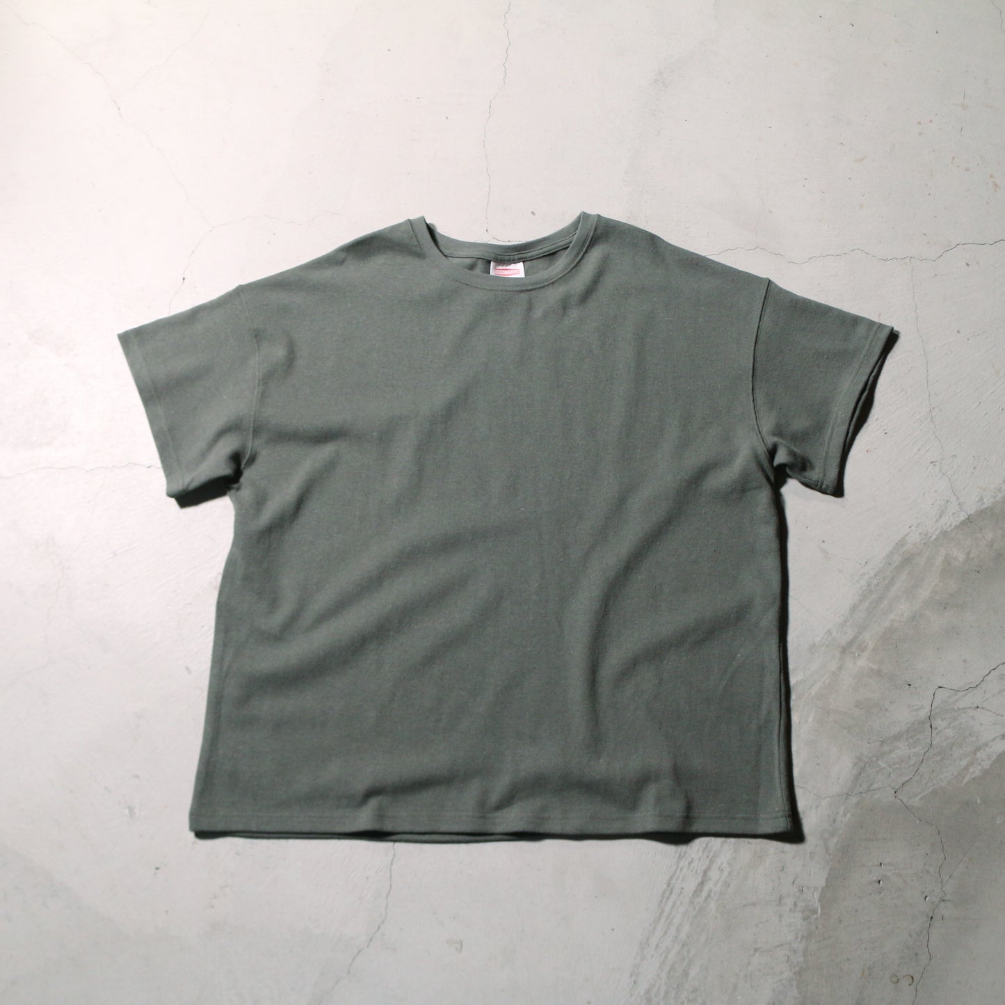 CREW NECK HEMP TEE HEAVY 6 "5 COLORS"