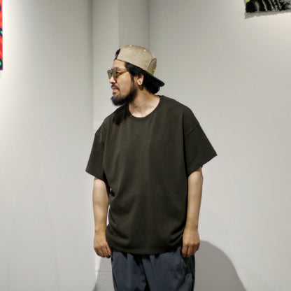 CREW NECK HEMP TEE HEAVY 6 "5 COLORS"