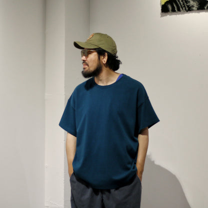 CREW NECK HEMP TEE HEAVY 6 "5 COLORS"