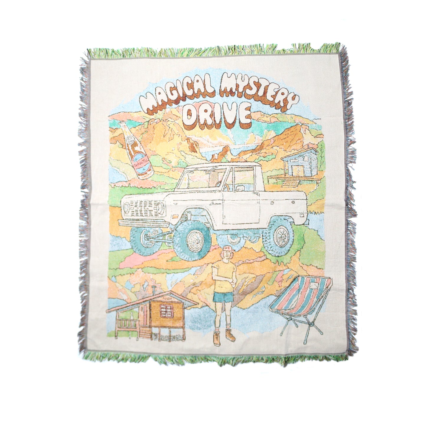 MAGICAL MYSTERY DRIVE BLANKET "THE PICK UP”