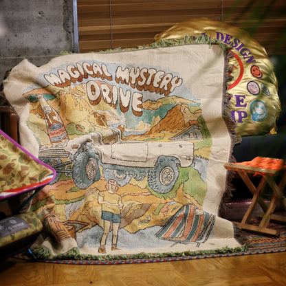 MAGICAL MYSTERY DRIVE BLANKET "THE PICK UP”