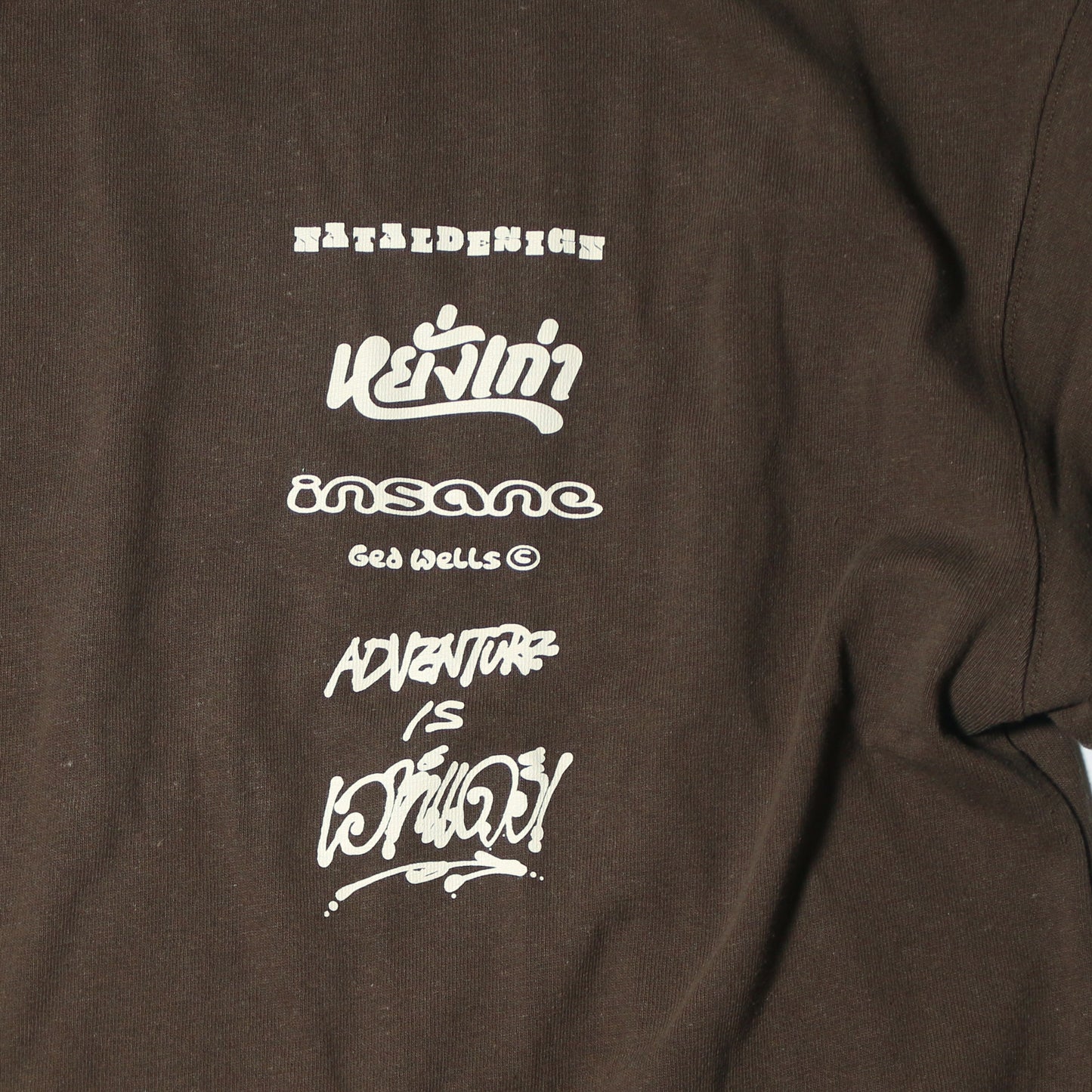 yanggao × INSANE × NATAL DESIGN “TWISTED BEAR” TEE AIOT! ver.
