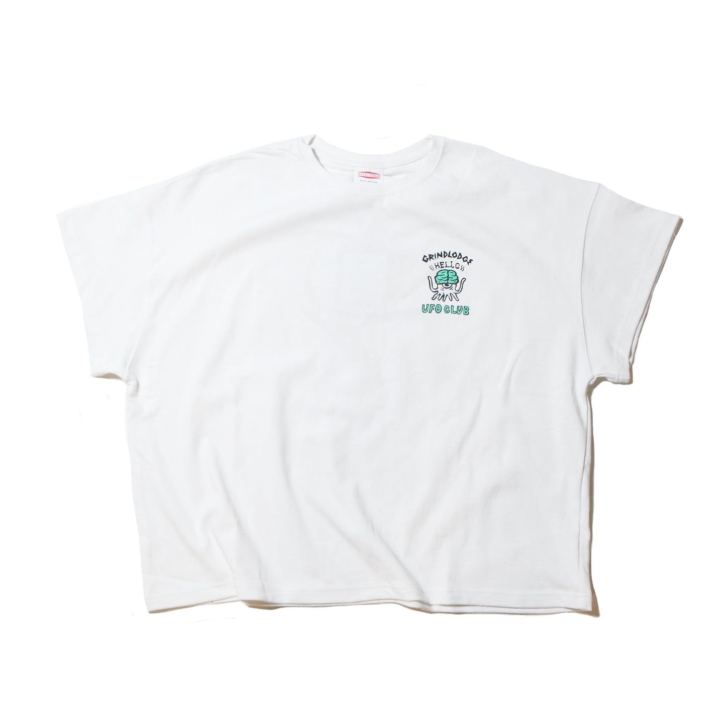 GRINDLODGE × NATAL DESIGN HEMP WIDE TEE UFO CLUB ver.4 GRADATION