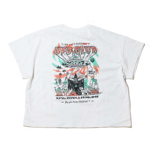 GRINDLODGE × NATAL DESIGN HEMP WIDE TEE UFO CLUB ver.4 GRADATION