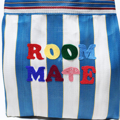 HOME EMBROIDERY LUNCH TOTE BAG ROOMMATE