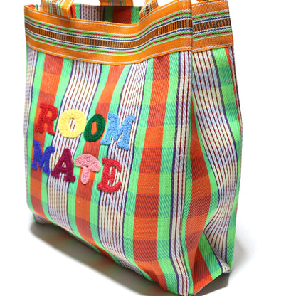 HOME EMBROIDERY LUNCH TOTE BAG ROOMMATE