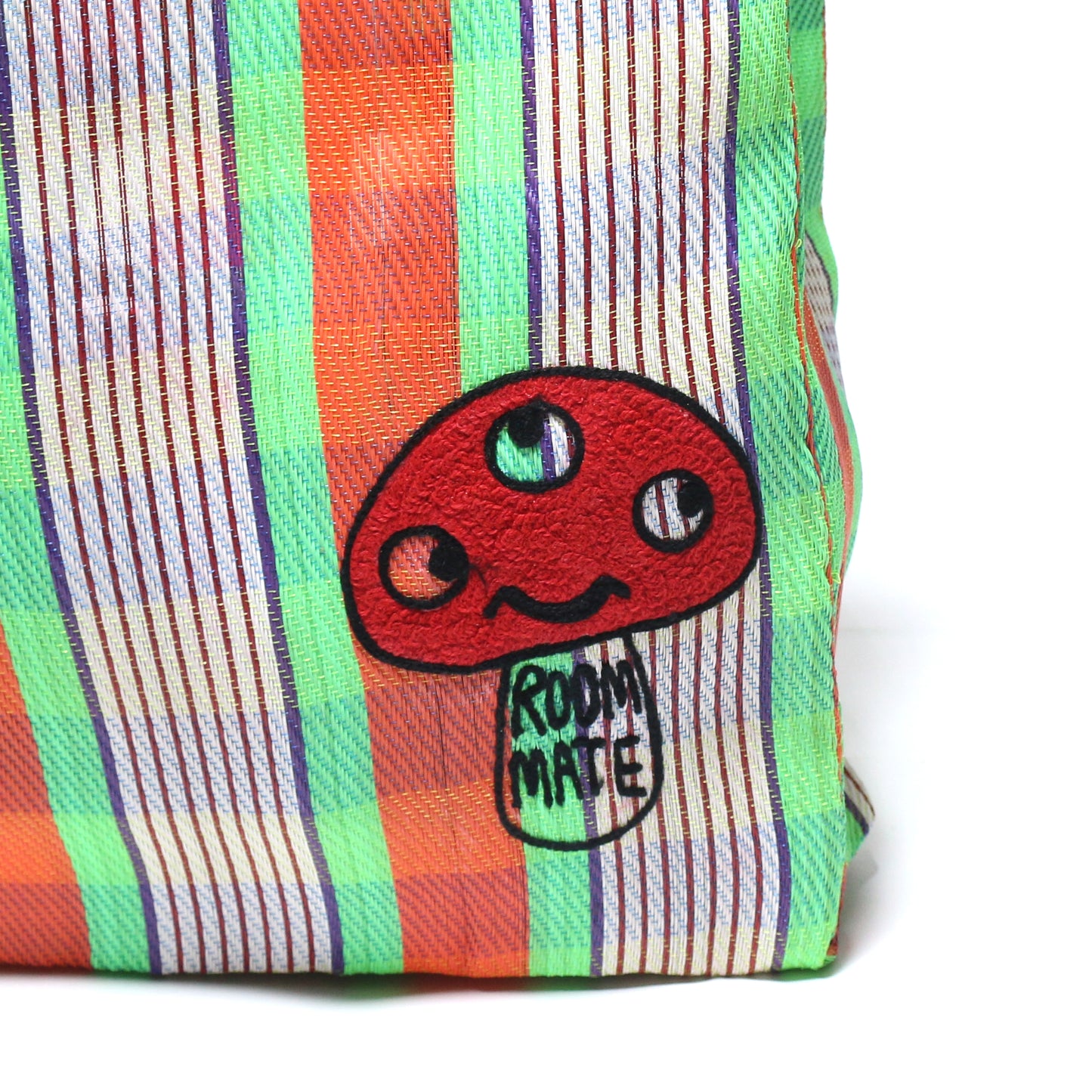 HOME EMBROIDERY LUNCH TOTE BAG ROOMMATE