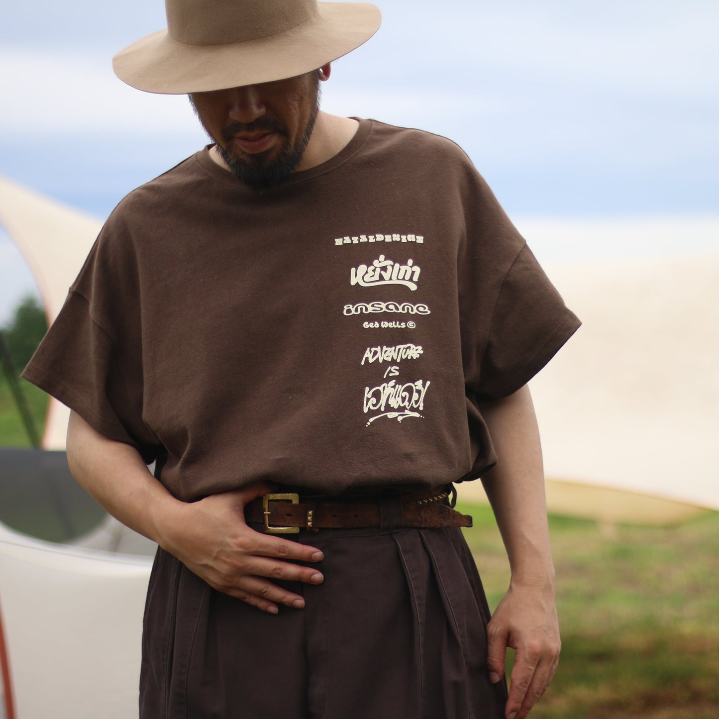 yanggao × INSANE × NATAL DESIGN “TWISTED BEAR” TEE AIOT! ver.