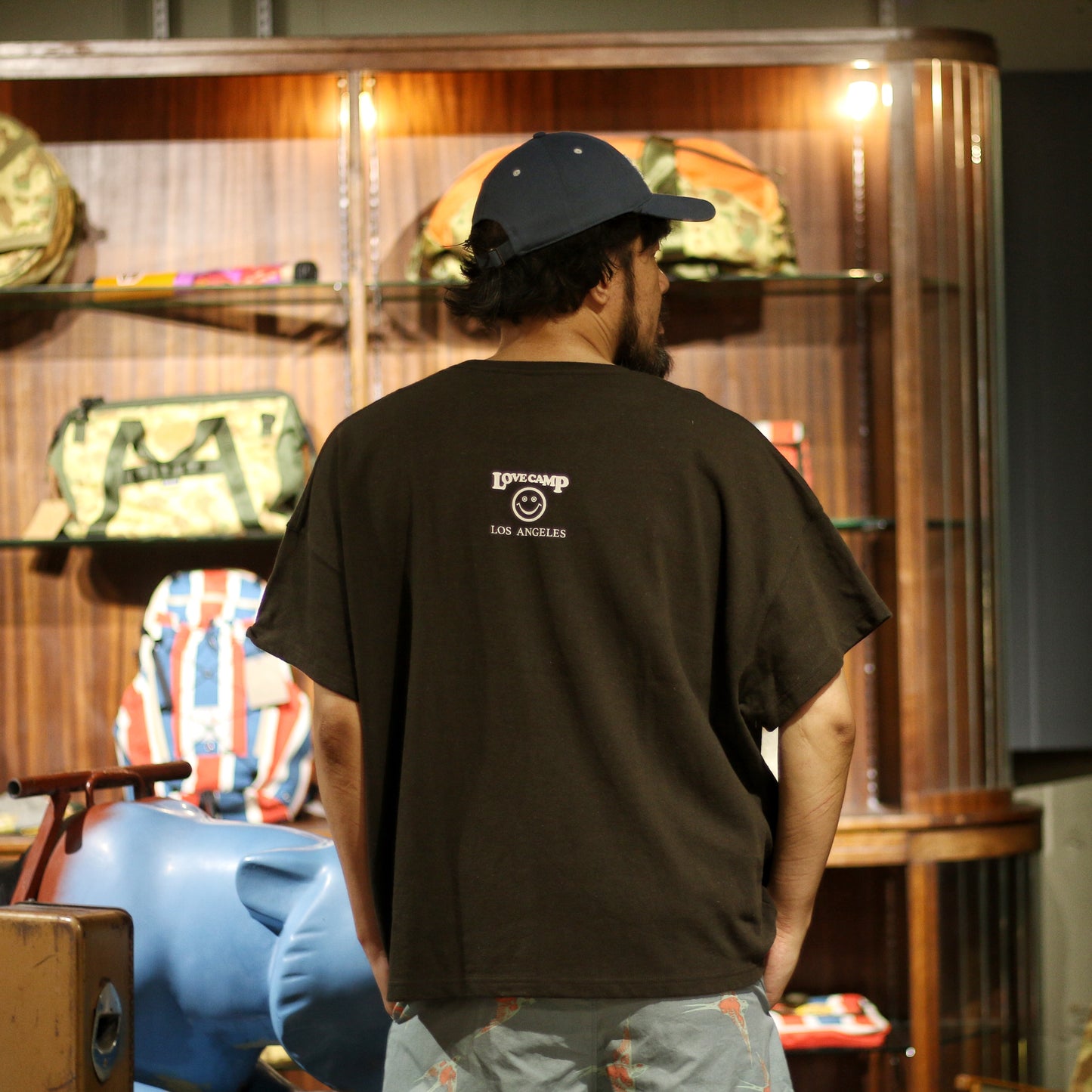 【予約商品：10月中旬以降のお届け予定】NATAL DESIGN × SONY SUZUKI LOVE CAMP DRIVE WIDE TEE 2