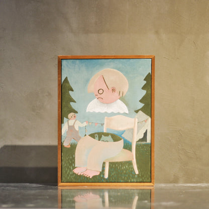 【予約商品：10月上旬以降のお届け予定】YUZZLE "wooden chair"