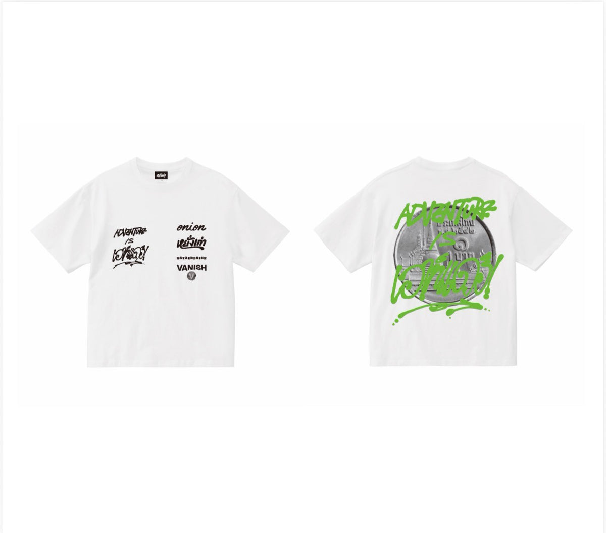 【予約商品：11月上旬以降のお届け予定】"VANISH WORLD TOUR" THAILAND TOUR TEE