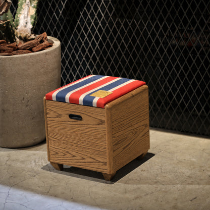 【HSH先行発売：11月中旬以降のお届け予定】NARROW STOOL ND ver. RETRO STIRPE
