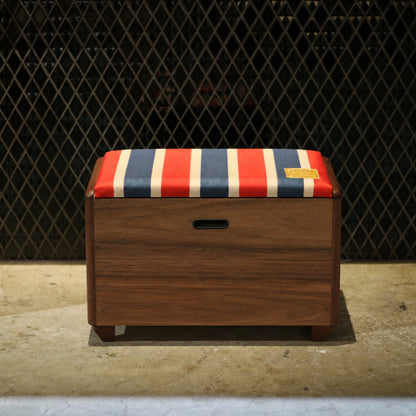 【HSH先行発売：11月中旬以降のお届け予定】WIDE STOOL ND ver. RETRO STIRPE