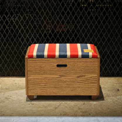 【HSH先行発売：11月中旬以降のお届け予定】WIDE STOOL ND ver. RETRO STIRPE