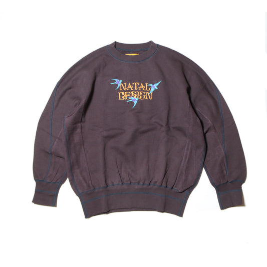 SWALLOW LOGO CREW SWEAT