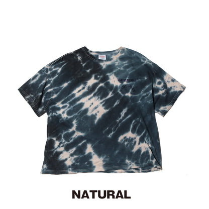 HEMP WIDE TEE PRINTED DAYBREAKS 2 D.Y.E ver.