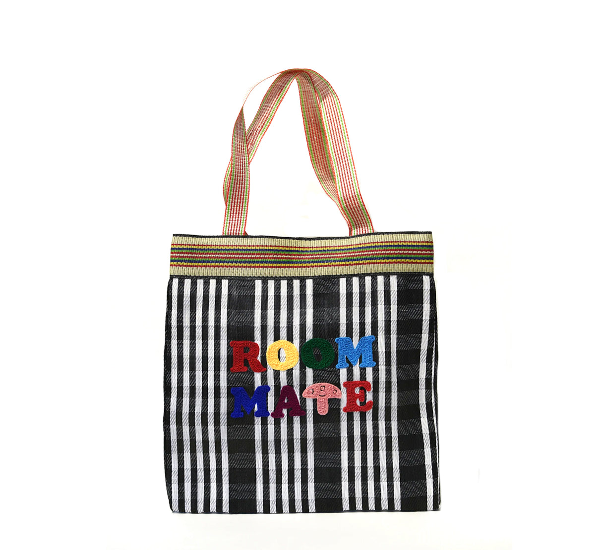 HOME EMBROIDERY LUNCH TOTE BAG ROOMMATE